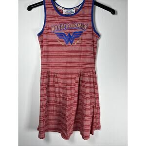 Dc Comics Girls Wonder Woman Dress Sz 14/16